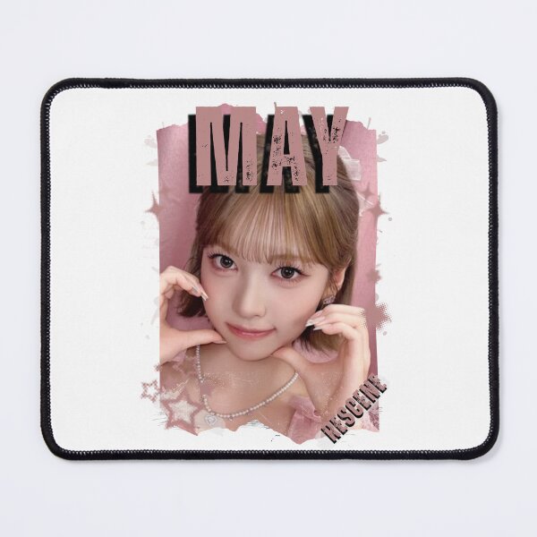 Item preview, Rescenee May Global Vocal KPOP Girl Group Black and White Collage Digital Art Portrait designed and sold by AJUNICE STUDIO.