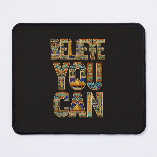 Item preview, Believe You Can Ancient Egyptian Style Motivational Quote designed and sold by CozyPaletteShop.