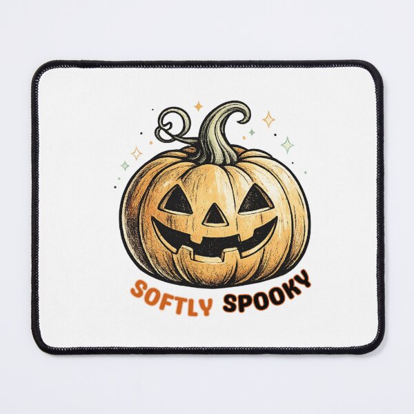 Item preview, Softly Spooky Pumpkin Vintage Jack O Lantern designed and sold by NESTORY-Studio.
