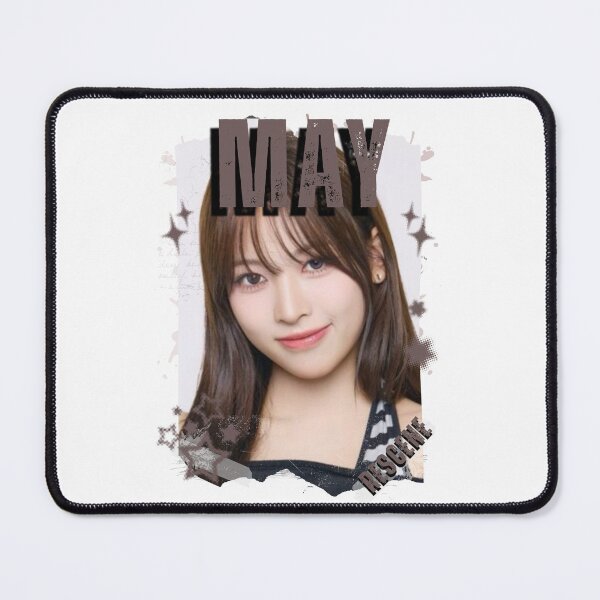 Item preview, Rescenee May Global Vocal KPOP Girl Group Black and White Collage Digital Art Portrait designed and sold by AJUNICE STUDIO.