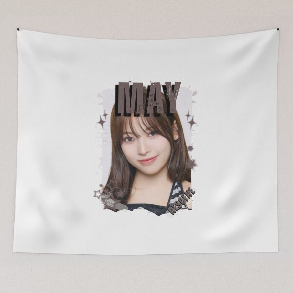 Item preview, Rescenee May Global Vocal KPOP Girl Group Black and White Collage Digital Art Portrait designed and sold by AJUNICE STUDIO.
