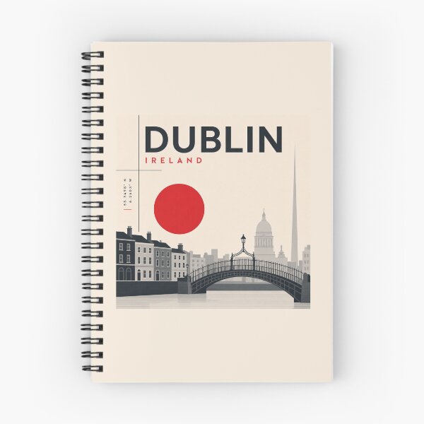 Item preview, Dublin swiss style poster designed and sold by CMYKStudio.