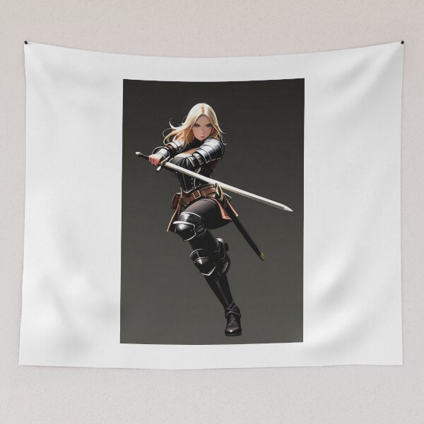 Item preview, Illustration - Warrior Character, Detailed and Dynamic Digital Art designed and sold by AnimeShin.