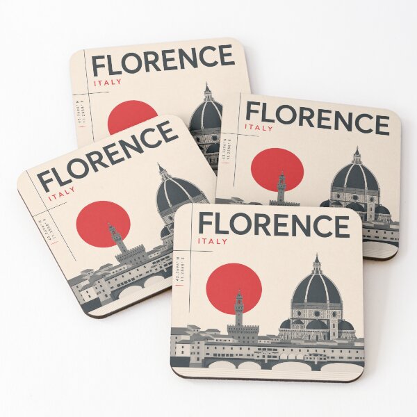 Item preview, Florence swiss style poster designed and sold by CMYKStudio.