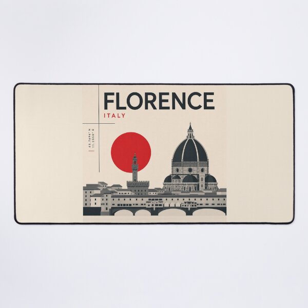 Item preview, Florence swiss style poster designed and sold by CMYKStudio.