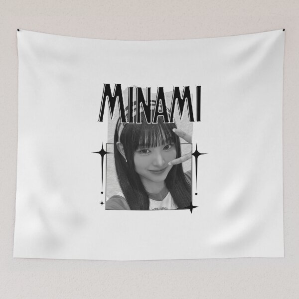 Item preview, Rescenee Minami Global Vocal KPOP Girl Group Black and White Collage Digital Art Portrait designed and sold by AJUNICE STUDIO.