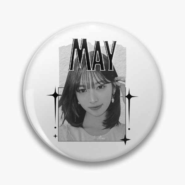 Item preview, Rescenee May Global Vocal KPOP Girl Group Black and White Collage Digital Art Portrait designed and sold by AJUNICE STUDIO.