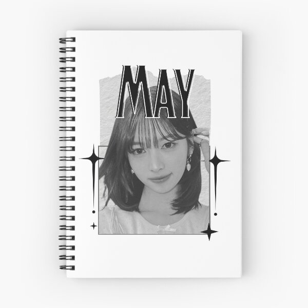 Item preview, Rescenee May Global Vocal KPOP Girl Group Black and White Collage Digital Art Portrait designed and sold by AJUNICE STUDIO.