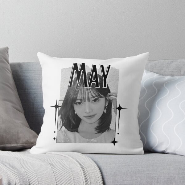 Item preview, Rescenee May Global Vocal KPOP Girl Group Black and White Collage Digital Art Portrait designed and sold by AJUNICE STUDIO.