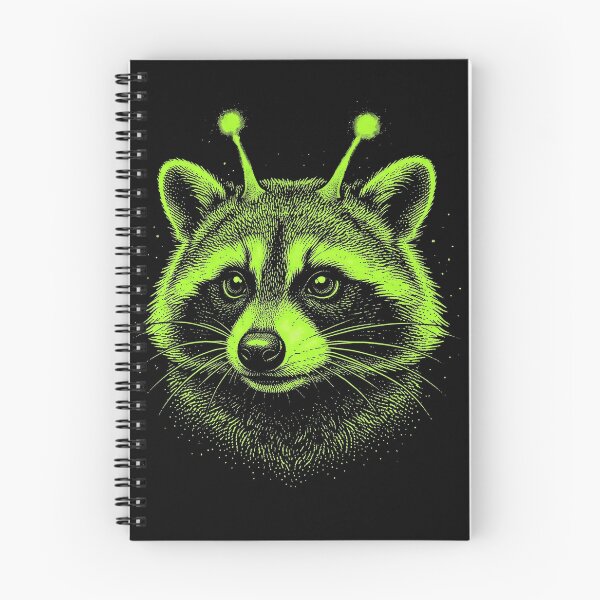 Item preview, Y2K Alien Raccoon Halloween Spooky Critter designed and sold by d247.