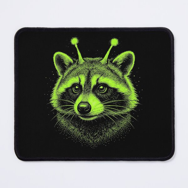 Item preview, Y2K Alien Raccoon Halloween Spooky Critter designed and sold by d247.