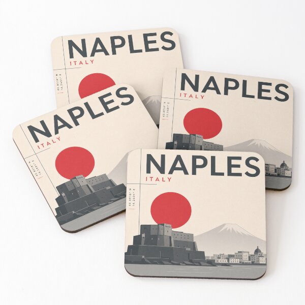 Item preview, Naples swiss style poster designed and sold by CMYKStudio.
