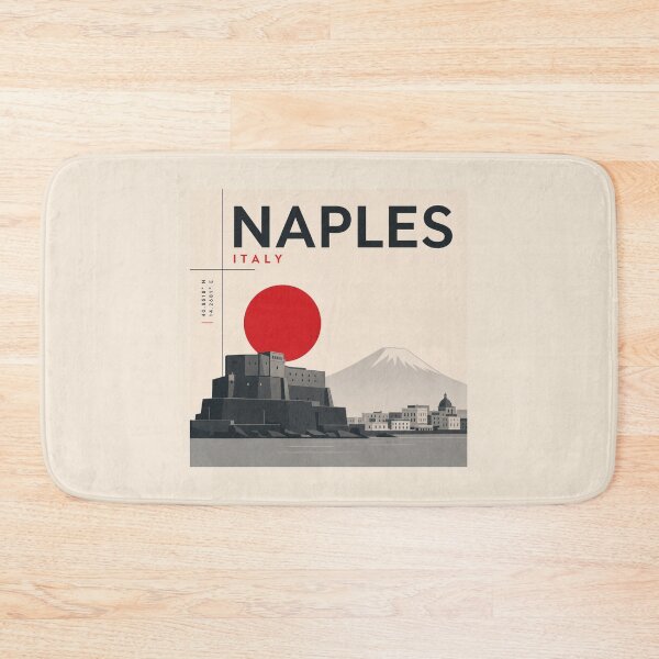 Item preview, Naples swiss style poster designed and sold by CMYKStudio.