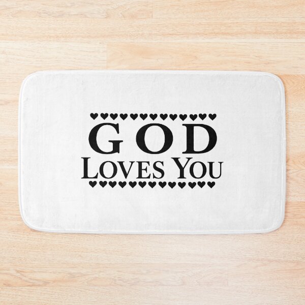 Item preview, god loves you  designed and sold by OCD_JESSICA.