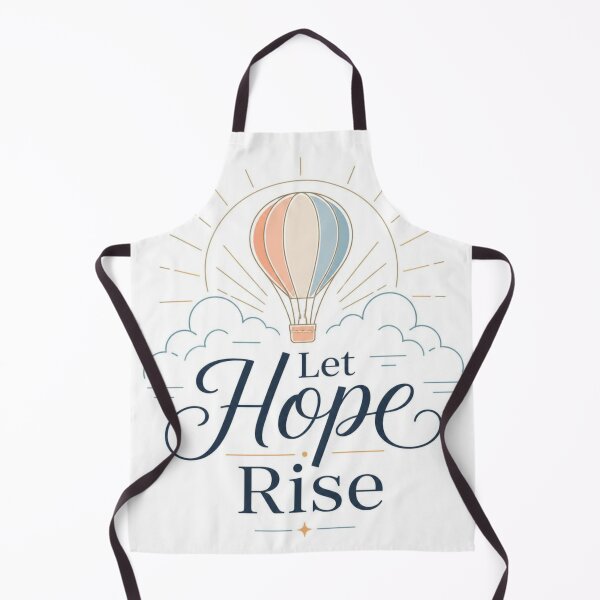 Item preview, Let Hope Rise Christian Inspirational Quote Design for Faith and Encouragement designed and sold by Paltooproducts.