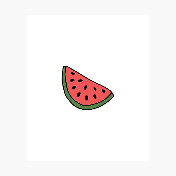 Item preview, watermelon slice. designed and sold by Borublue.