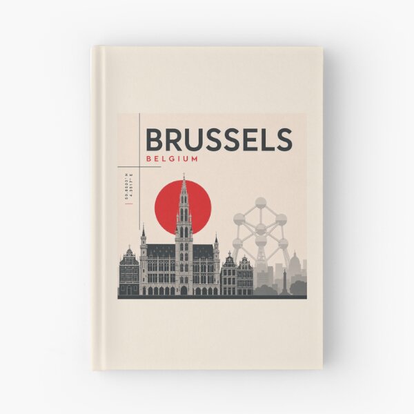 Item preview, Brussels swiss style poster designed and sold by CMYKStudio.