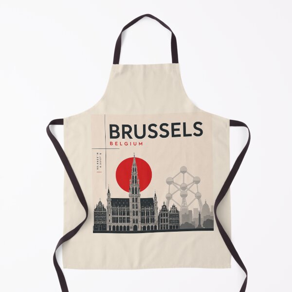 Item preview, Brussels swiss style poster designed and sold by CMYKStudio.