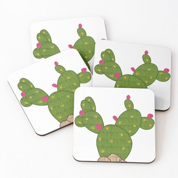 Item preview, Prickly Pear Cactus Illustration – Desert Plant Art designed and sold by May23ELA.