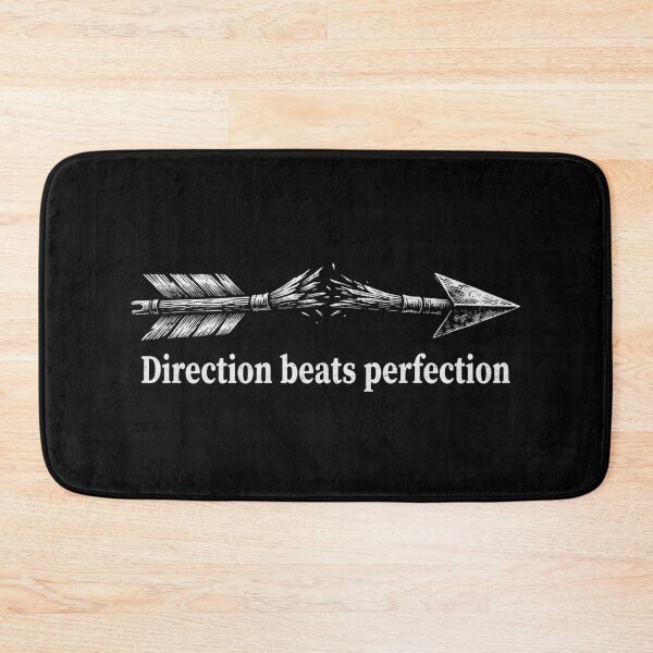 Item preview, Direction Beats Perfection Broken Arrow Minimalist T-Shirt | NeoSeinen designed and sold by NeoSeinen.