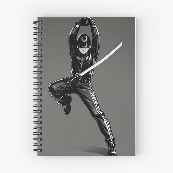Item preview, Manga - Androgynous Character, Dark Combat Aesthetic designed and sold by AnimeShin.