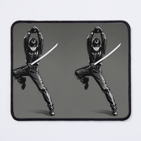 Item preview, Manga - Androgynous Character, Dark Combat Aesthetic designed and sold by AnimeShin.