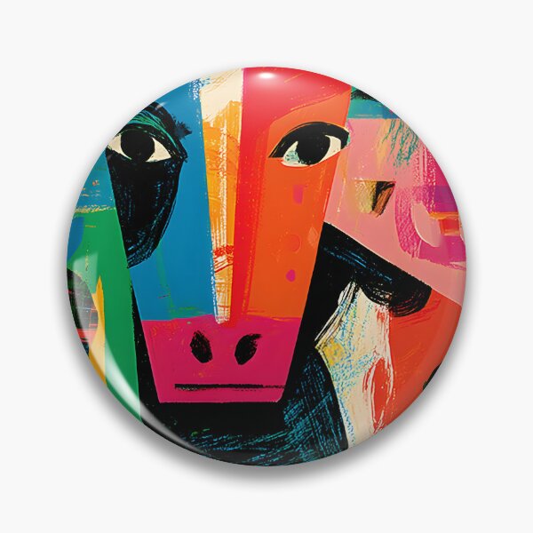 Item preview, Taurus Zodiac Symbol with Bold Geometric Design and Vibrant Contemporary Astrology Wall Decor designed and sold by OlfactoART Studio.