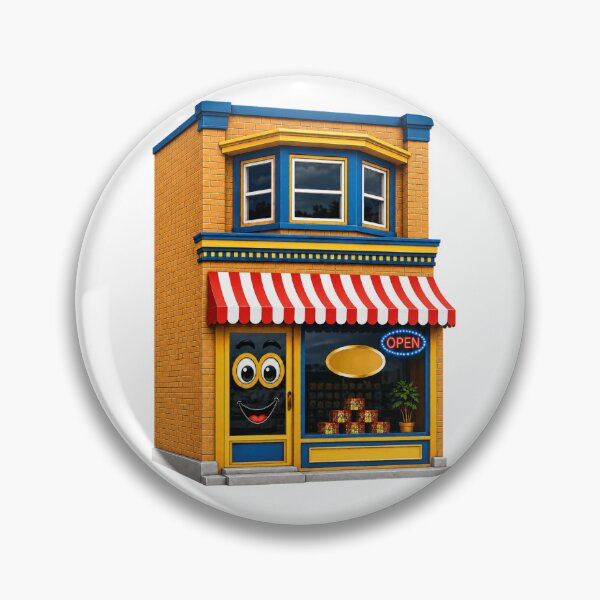 Item preview, Orange Brick Store Front designed and sold by Scott Hayes.