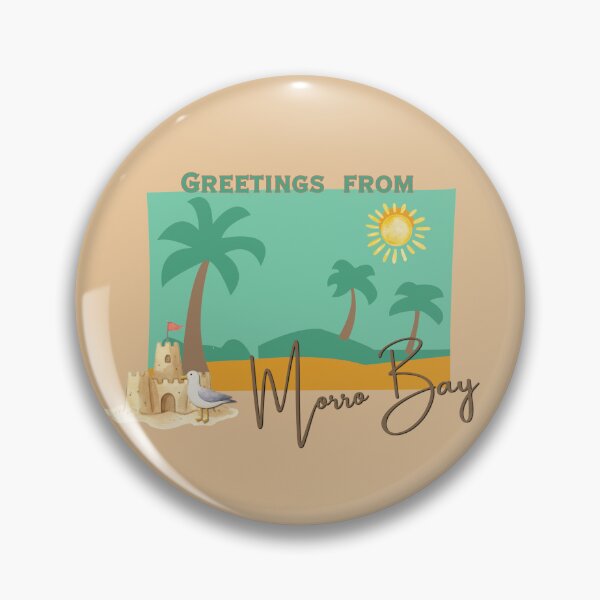 Item preview, Greetings From Morro Bay California Vintage Postcard designed and sold by DonnaRaine.