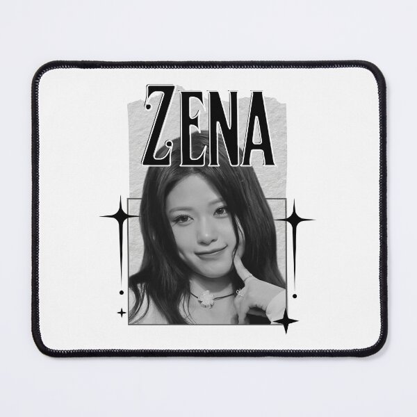 Item preview,  Rescenee Zena Global Vocal KPOP Girl Group Black and White Collage Digital Art Portrait designed and sold by AJUNICE STUDIO.