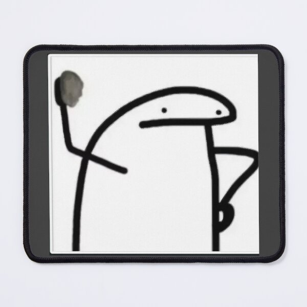 Item preview, Flork Holding a Rock Meme designed and sold by sassydropart.