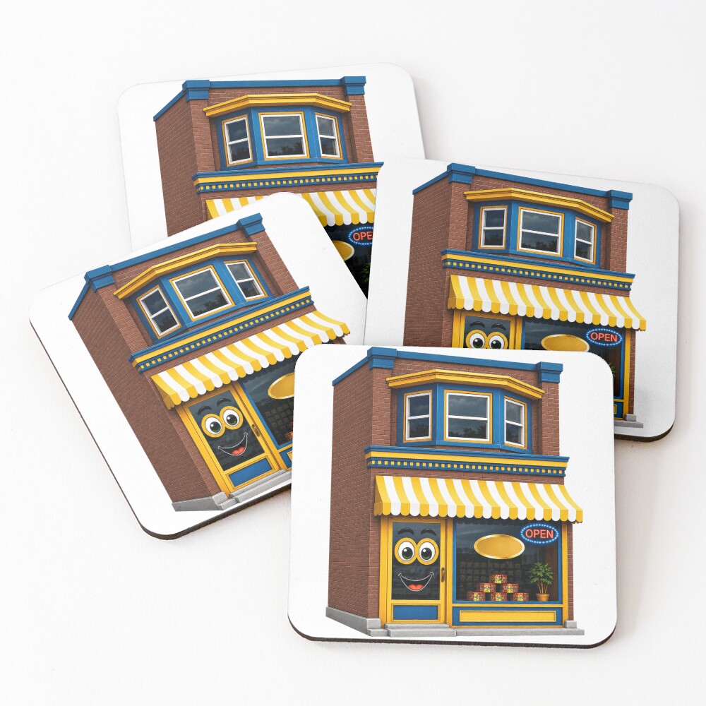Item preview, Coasters (Set of 4) designed and sold by Graphxpro.