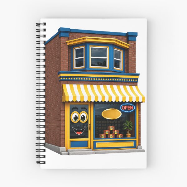 Item preview, Red Brick Store Front designed and sold by Scott Hayes.