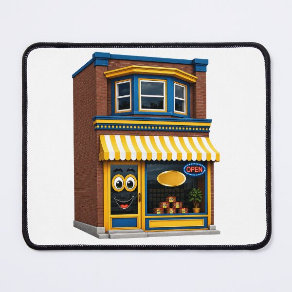 Item preview, Red Brick Store Front designed and sold by Scott Hayes.