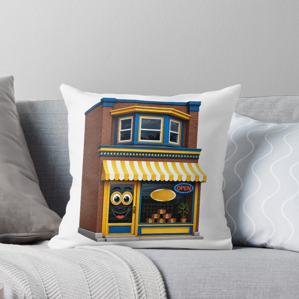 Item preview, Throw Pillow designed and sold by Graphxpro.