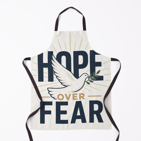 Item preview, Hope Over Fear Christian Inspirational Quote Design for Faith and Courage designed and sold by Paltooproducts.