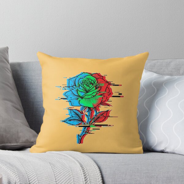 Item preview, Glitch Rose RGB Anaglyph Bloom designed and sold by puzzell.