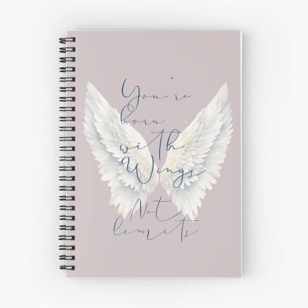 Item preview, You're born with Wings not Limits quote on T-shirts and mug designed and sold by ShipDrop.
