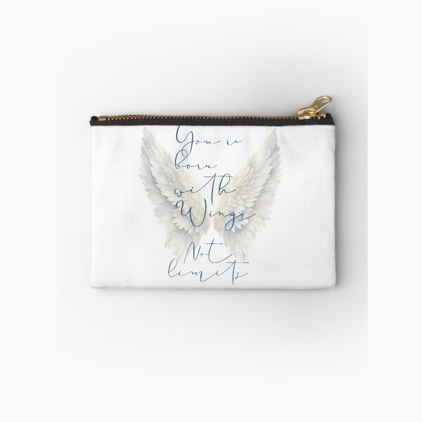 Item preview, You're born with Wings not Limits quote on T-shirts and mug designed and sold by ShipDrop.