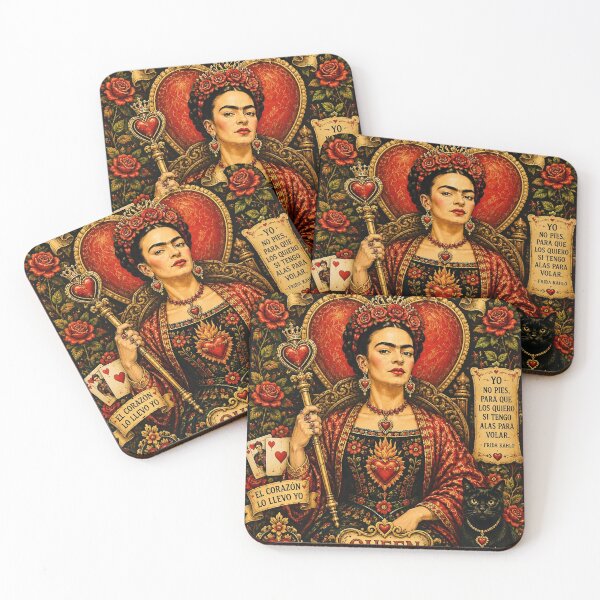 Item preview, Queen of Hearts Frida designed and sold by reggiemercedes.