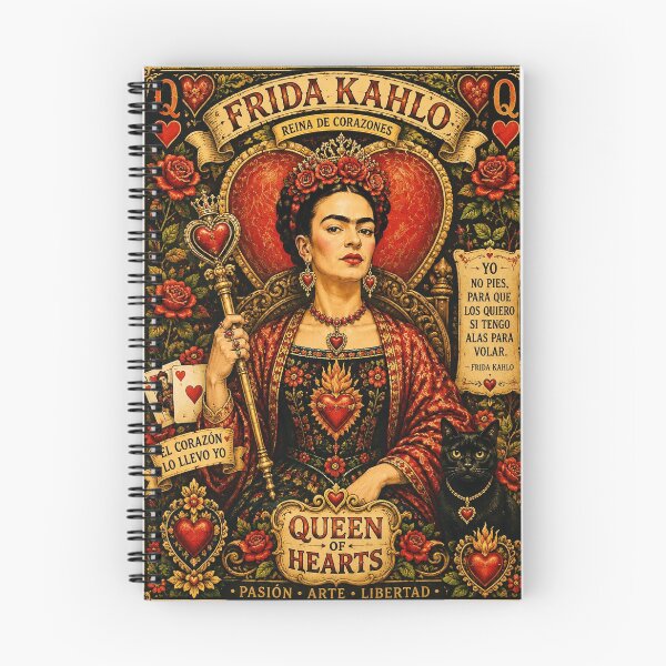 Item preview, Queen of Hearts Frida designed and sold by reggiemercedes.