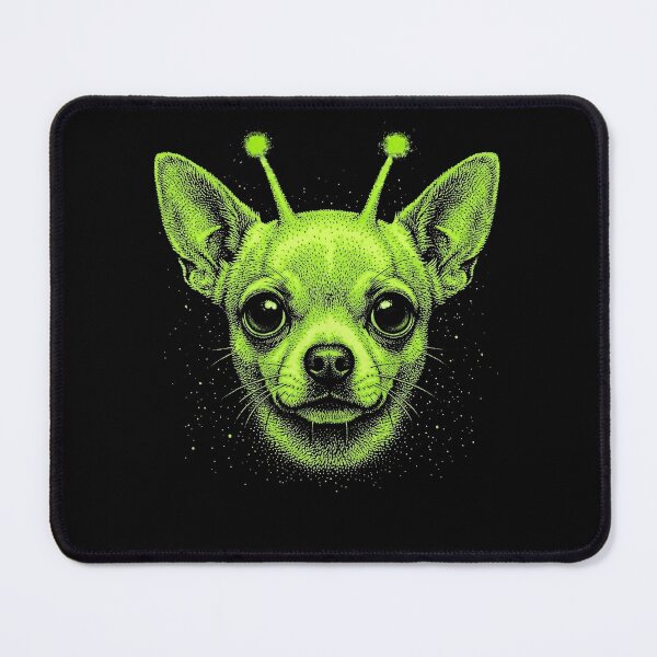 Item preview, Y2K Alien Chihuahua Halloween Spooky Dog designed and sold by d247.