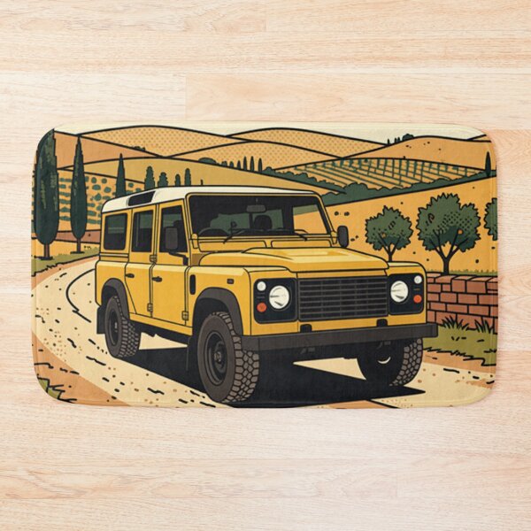 Item preview, Land Rover Defender Retro Off Road Warrior designed and sold by Dimensionality.