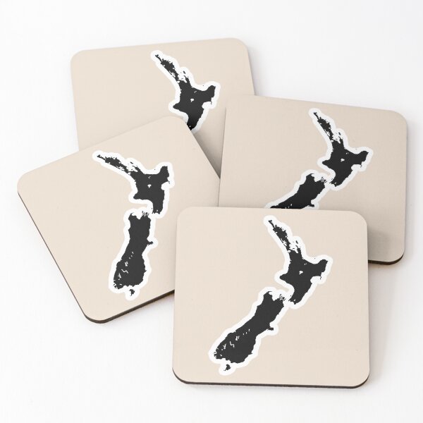 Item preview, New Zealand Map designed and sold by MY NEW ZEALAND.