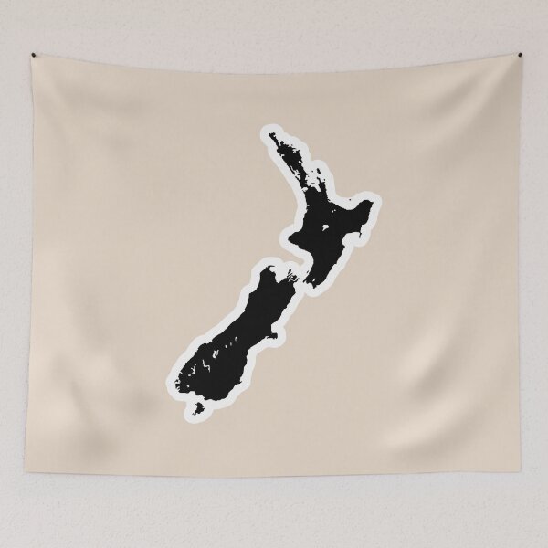 Item preview, New Zealand Map designed and sold by MY NEW ZEALAND.