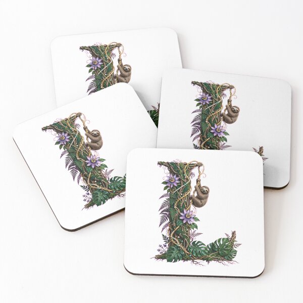 Item preview, Letter L - The Slow Embrace of the Jungle designed and sold by FantasyPearl.