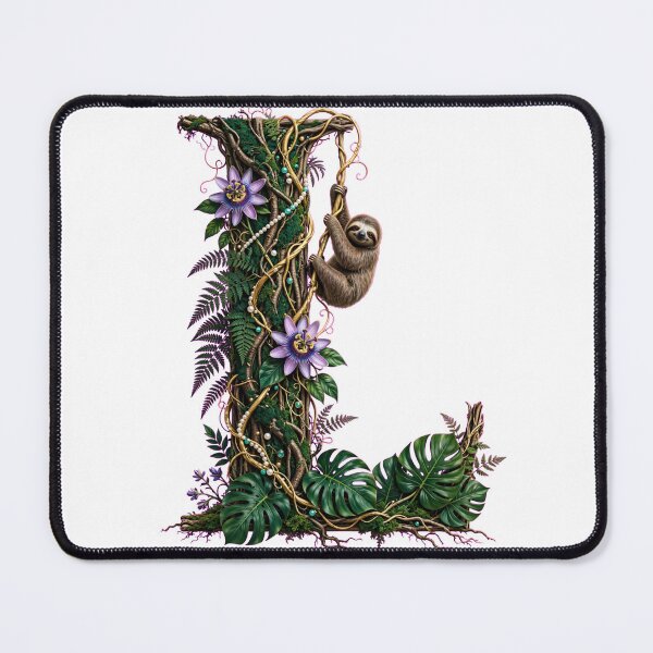Item preview, Letter L - The Slow Embrace of the Jungle designed and sold by FantasyPearl.