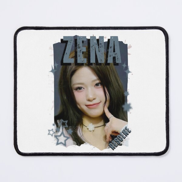 Item preview, Rescenee Zena Global Vocal KPOP Girl Group Black and White Collage Digital Art Portrait designed and sold by AJUNICE STUDIO.