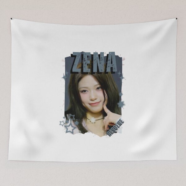 Item preview, Rescenee Zena Global Vocal KPOP Girl Group Black and White Collage Digital Art Portrait designed and sold by AJUNICE STUDIO.