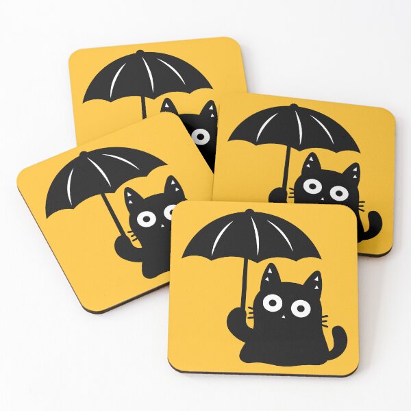 Item preview, Rainy Day Cat designed and sold by DibujandoPorfa.